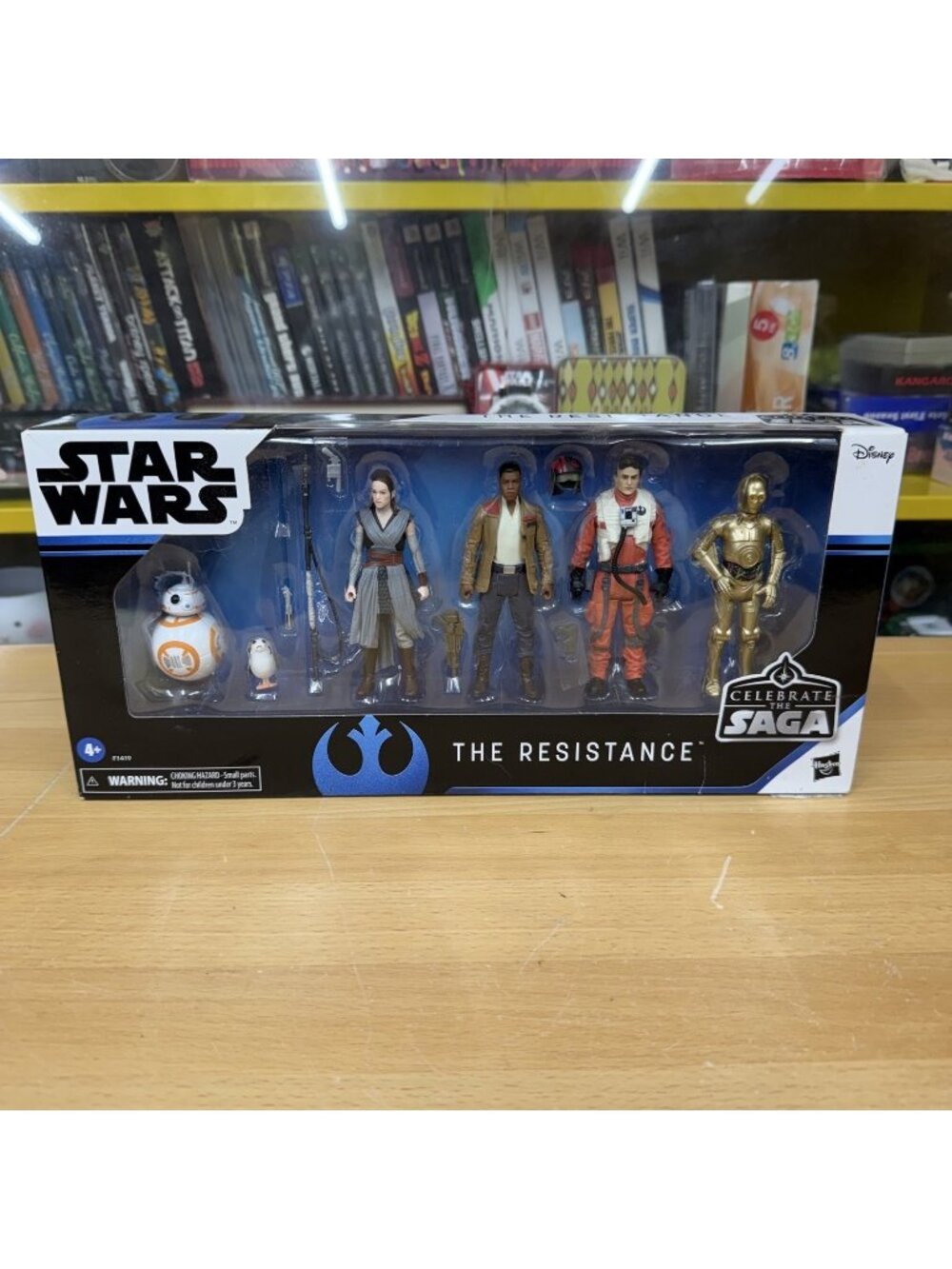 The Resistance Hasbro Star Wars 6-figure Action Figure Set Multicolor Boxed